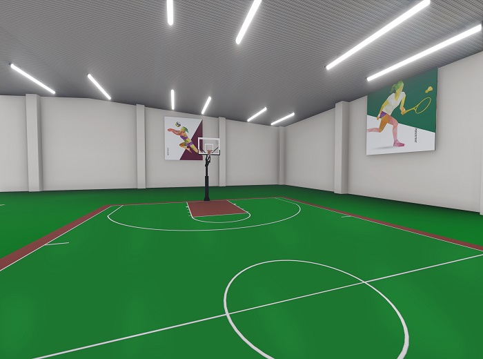 Indoor Basketball Courts
