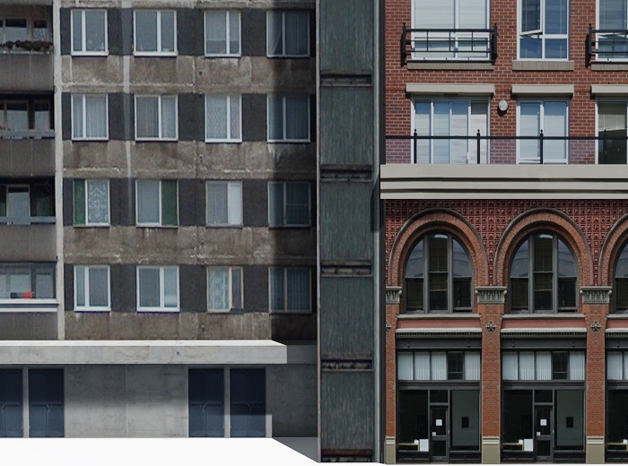 Sealant of expansion joints between old and new buildings
